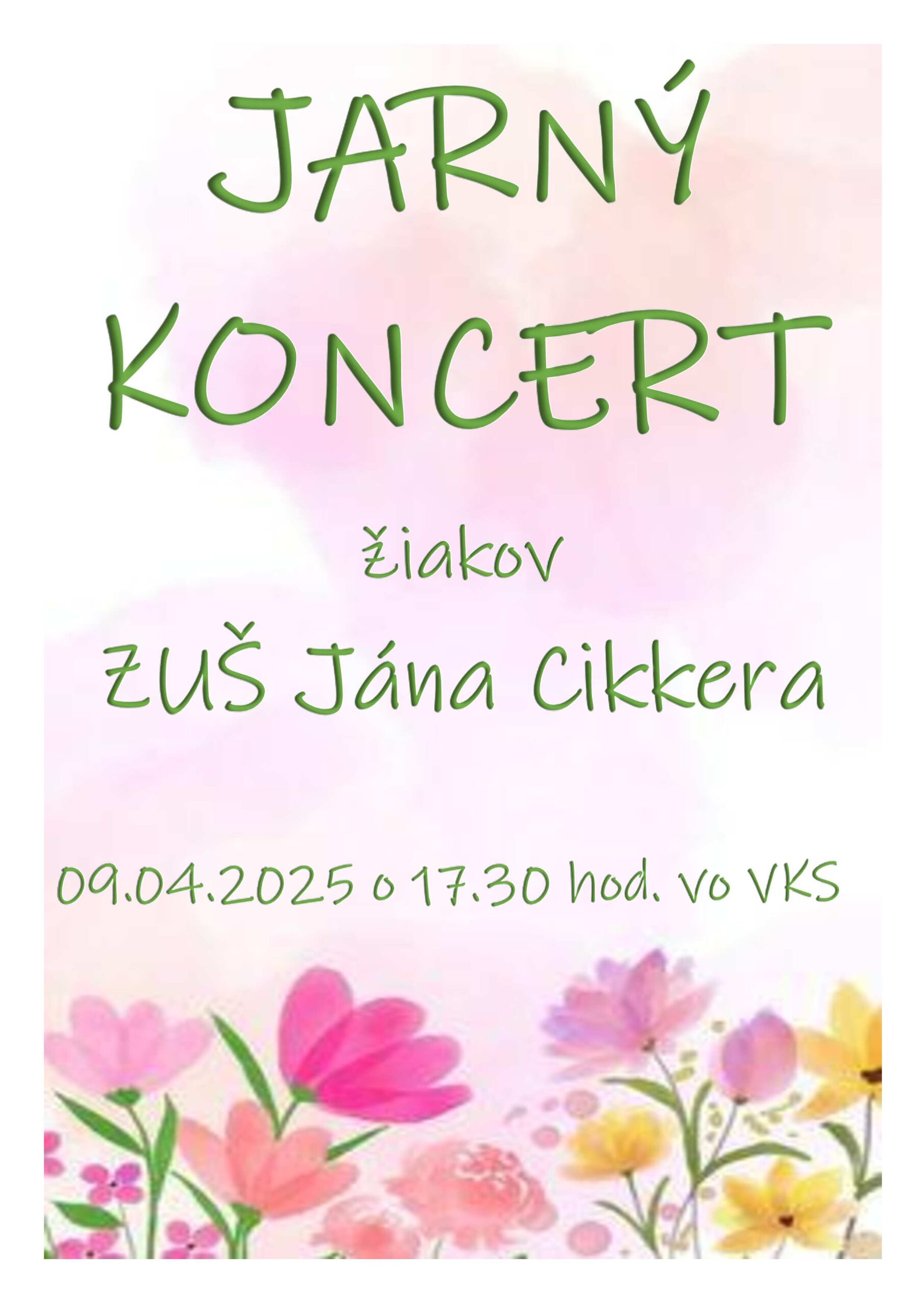 Jarný koncert 9.4.2025
